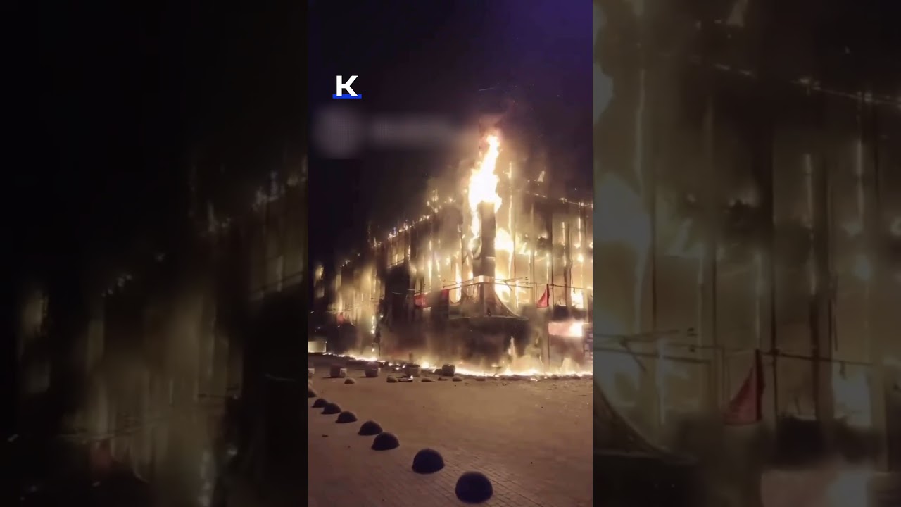 Russian overnight attack on Zaporizhzhia injures 5, damages high-rises, university