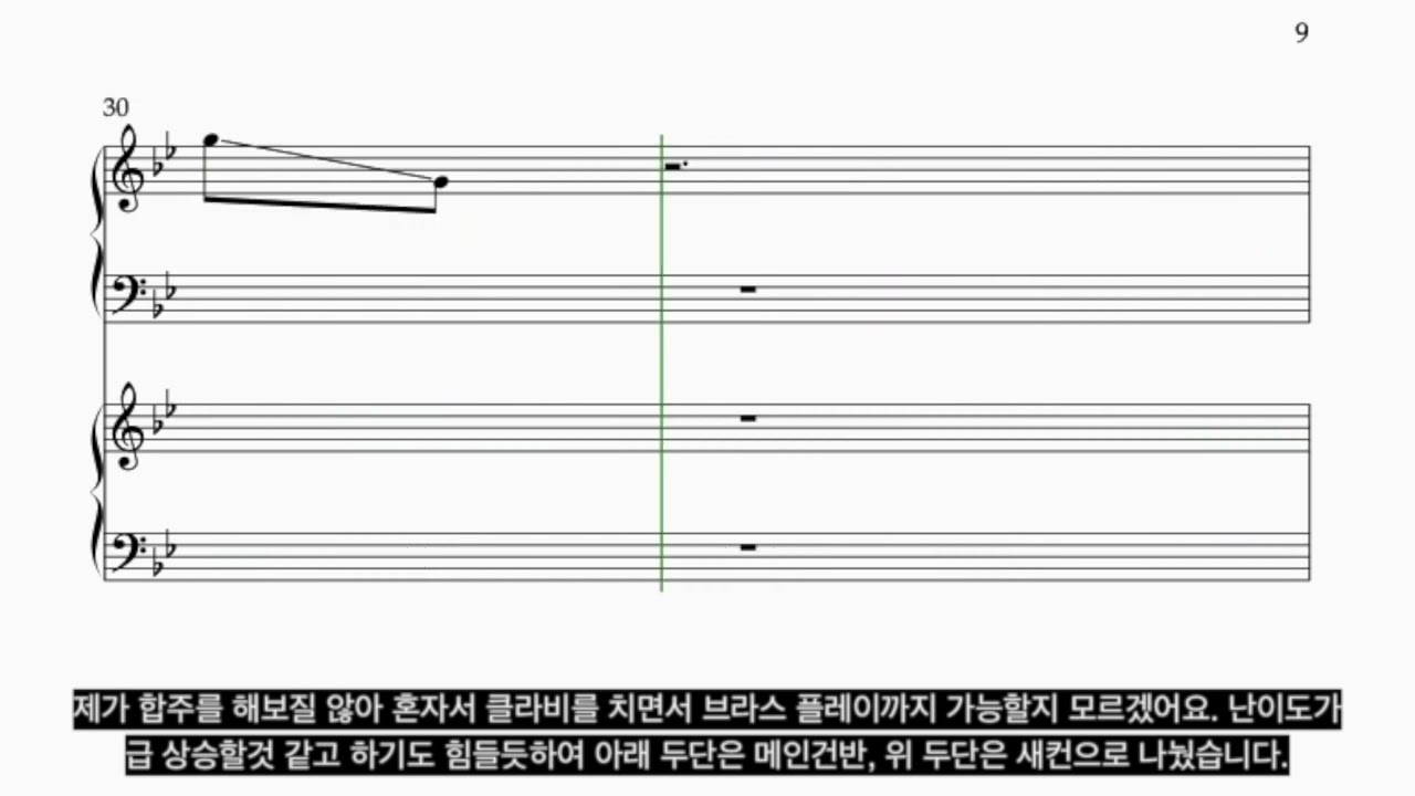 마야 (MAYA) - 펑키뮤직 (Funky Music) | 메인&세컨 키보드 악보 (Piano & Synth Sheetmusic for Band)