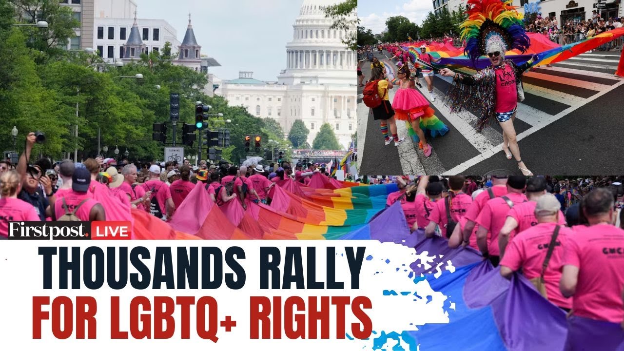 U.S. Pride Parade LIVE: LGBTQ+ Community Marches in D.C. | Pride Rally