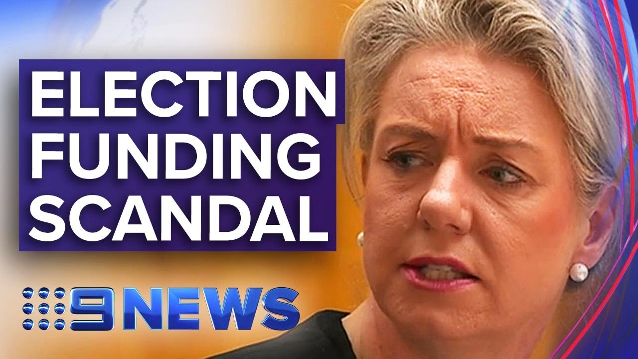 Election funding scandal rocks government | Nine News Australia