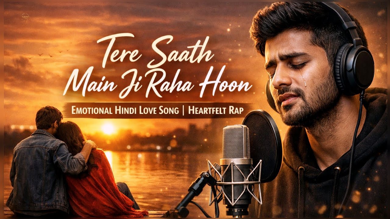 Tere Saath Main Ji Raha Hoon | Emotional Hindi Love Song | Heartfelt Rap