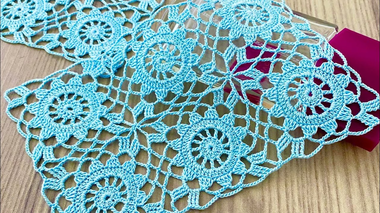 🩵Not a Motif, One Piece‼️How to Make a Unique Crochet Pattern for All Projects