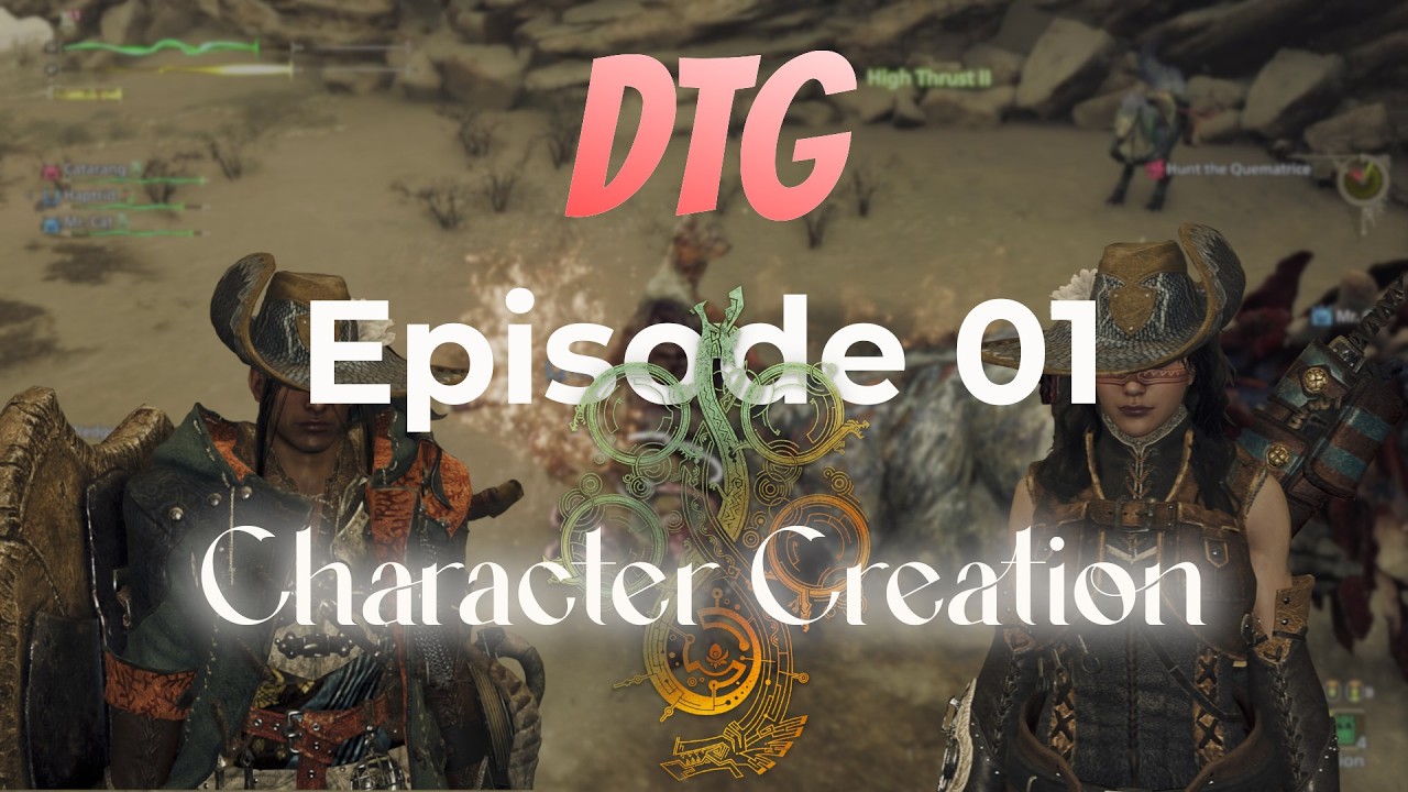 Monster Hunter: Wilds | Co-Op | Post-Optimization | Episode 01 - Character Creation