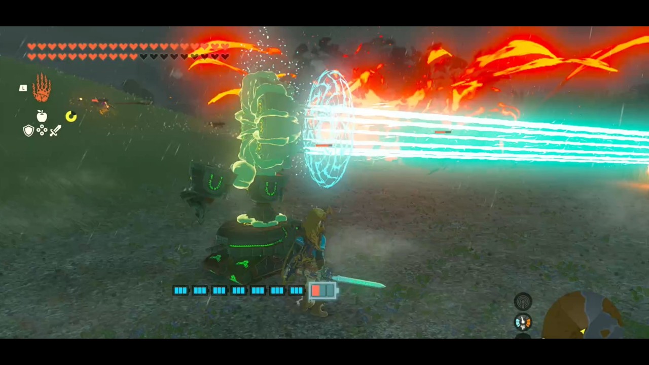 HIGH Damaging Lazer Turret (TOTK QR code)