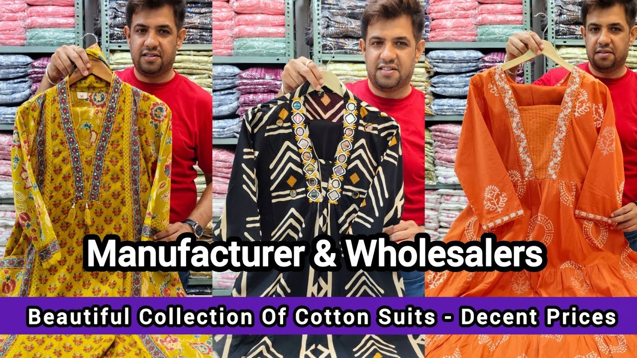 😘 Very Beautiful Cotton Straight - A Line - Shiffli & Anarkali Suits Range😘 #jaipurkurtimanufacturer