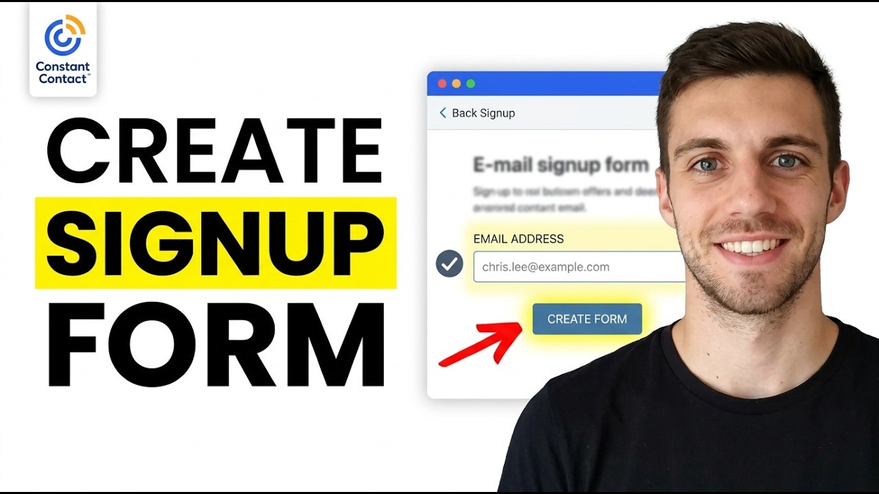 How to Create Signup Form in Constant Contact (Full Guide)