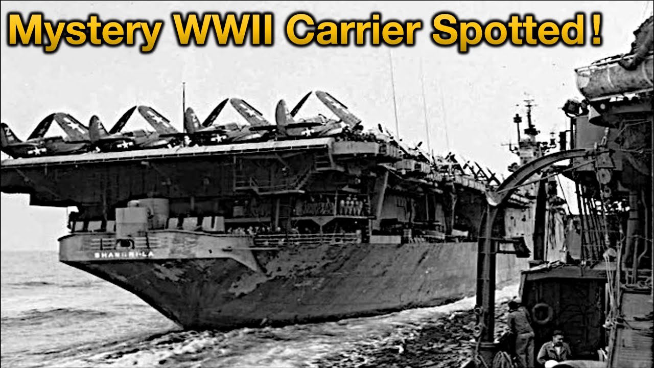 The Huge WWII Mystery Aircraft Carrier USS Shangri-La!