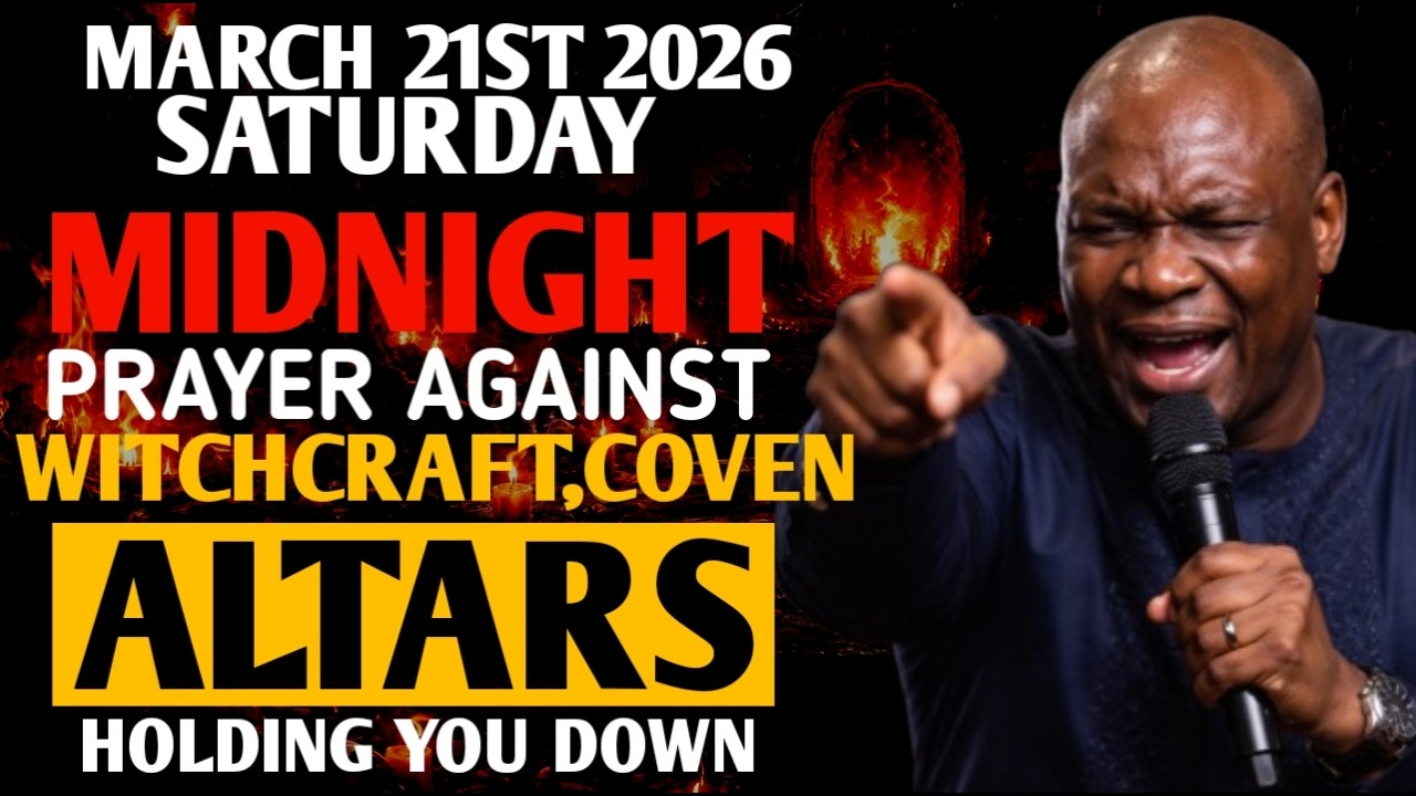 {Saturday, March 21st 2026} Destroy Altars, Break Stagnation & Delay Now |Apostle Joshua Selman