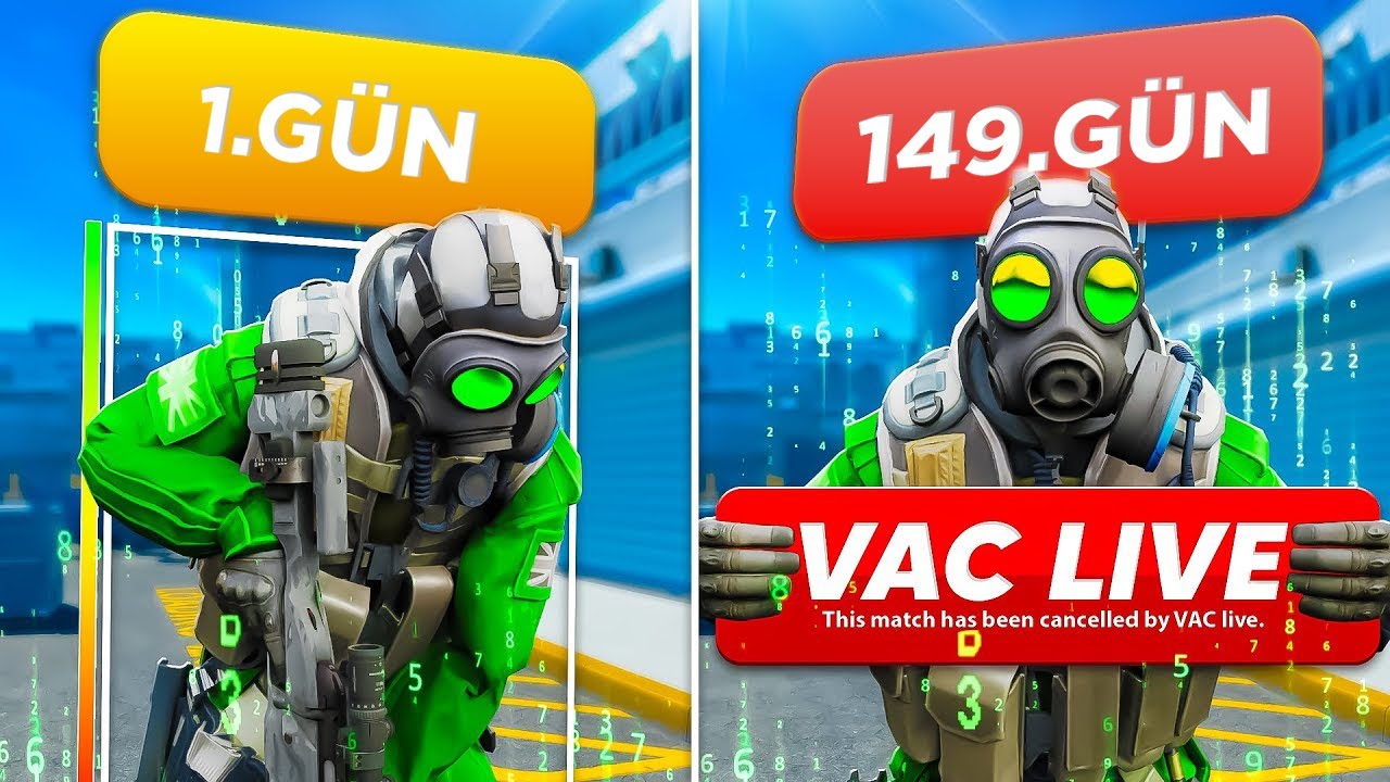 149 GÜN SONRA VAC LİVE BAN YEDİM ! | CS2 HİLE