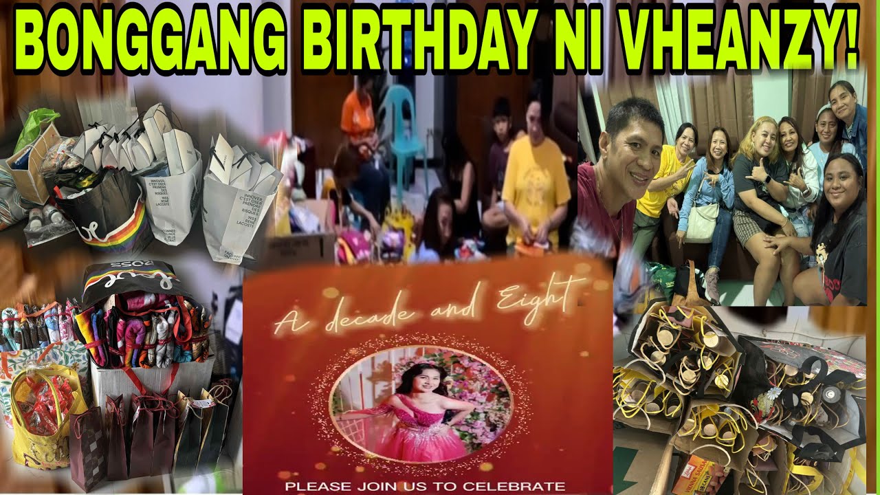 GRABE DAMING REGALO SA BIRTHDAY NI VHEANZY GALING SA SPONSOR!