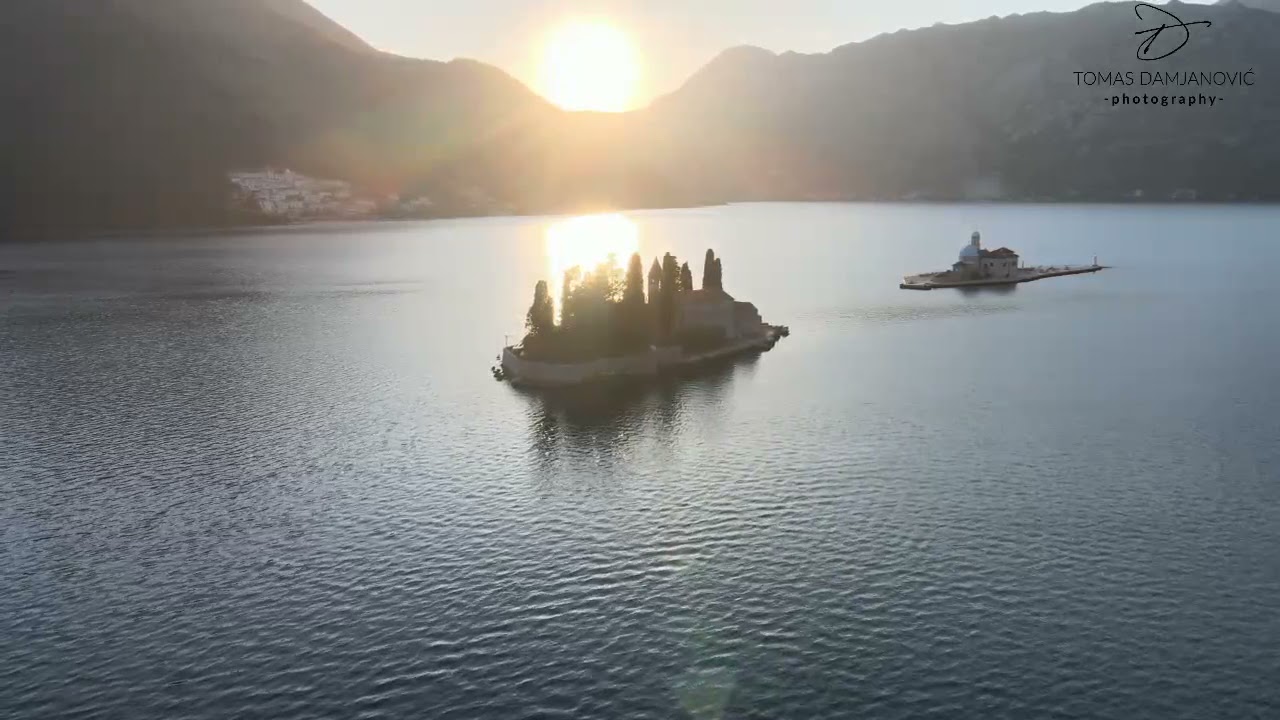 Boka Kotorska: Kotor, tvrđava, Risan, Gospa od Škrpjela, Sv. Đorđe iz vazduha... mart 2021.
