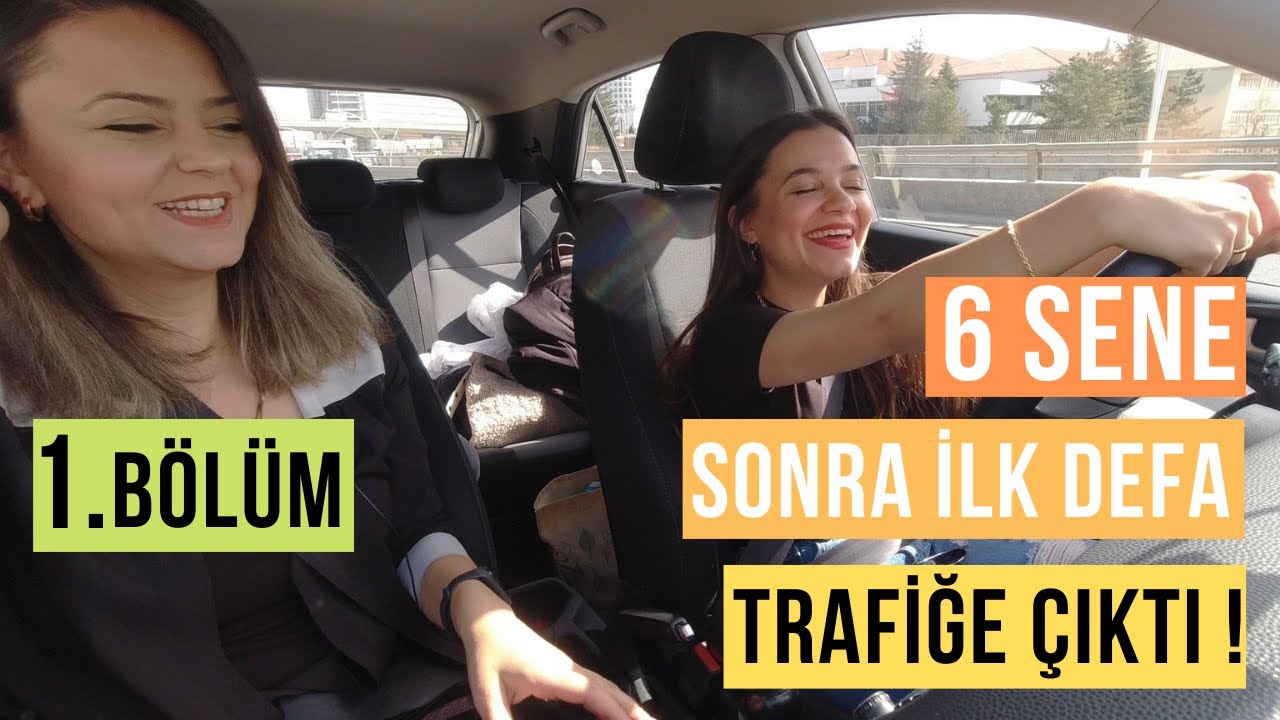 6 Yıl Sonra İlk Defa Trafiğe Çıktı | Özel Direksiyon Dersi