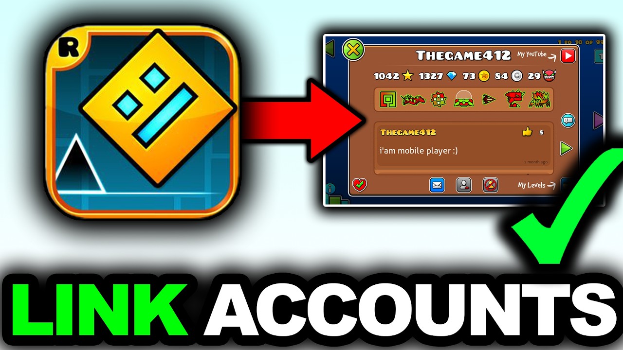 FEBRUARY 2026! How To Link Two Geometry Dash Accounts