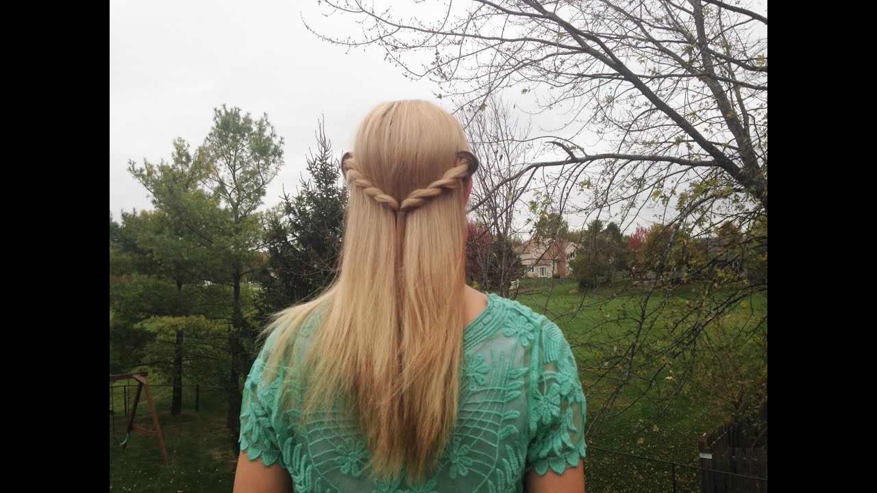Half Up Twist (DIY)