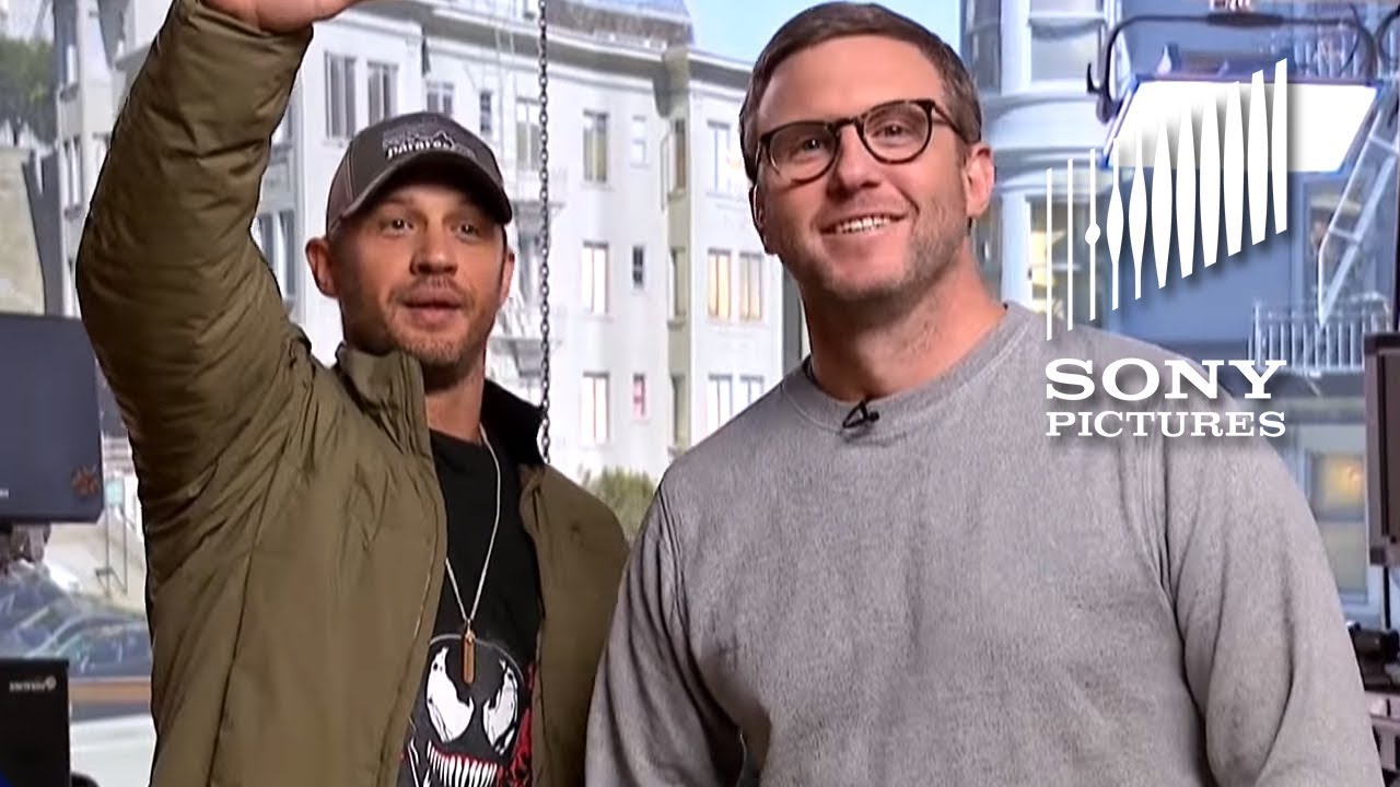 VENOM - Tom Hardy Live from the Set