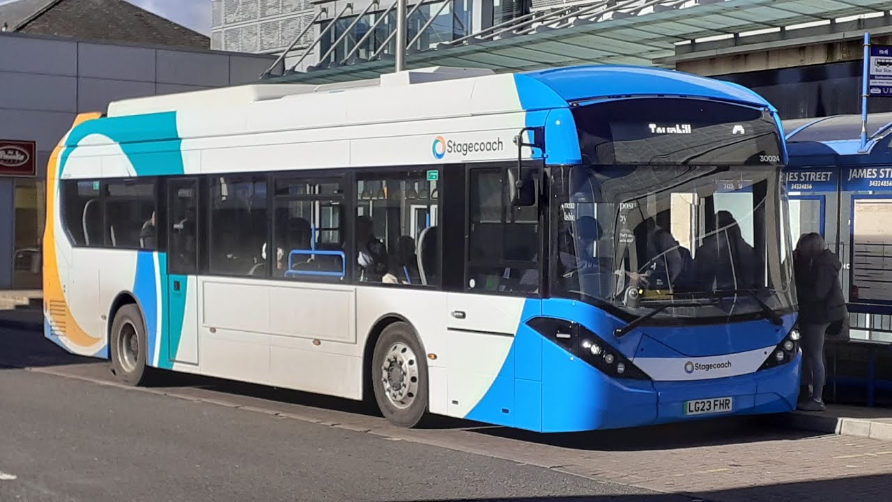 2: Stagecoach Fife ADL-BYD Enviro 200 EV 30024 (LG23 FHR)