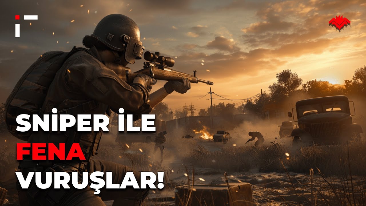 SNIPER İLE FENA VURUYORUM! [PUBG]