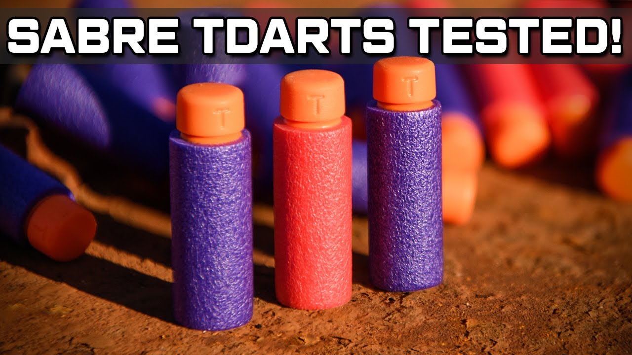 Sabre Tdarts: The New BEST Nerf Darts Tested!