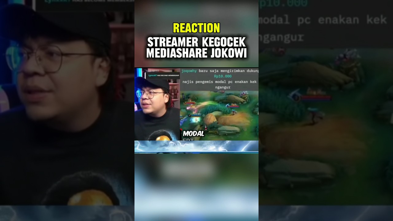 5 Reactions of Streamers Who Googled Jokowi's Mediashare 🤣 #deankt #jonathanliandi #pascolmulaime...