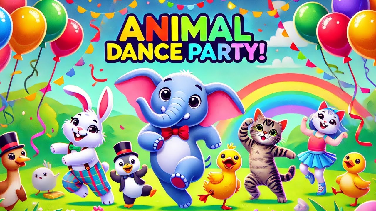 Kids' Favorite Animal Dance Party | A Fun Musical Adventure