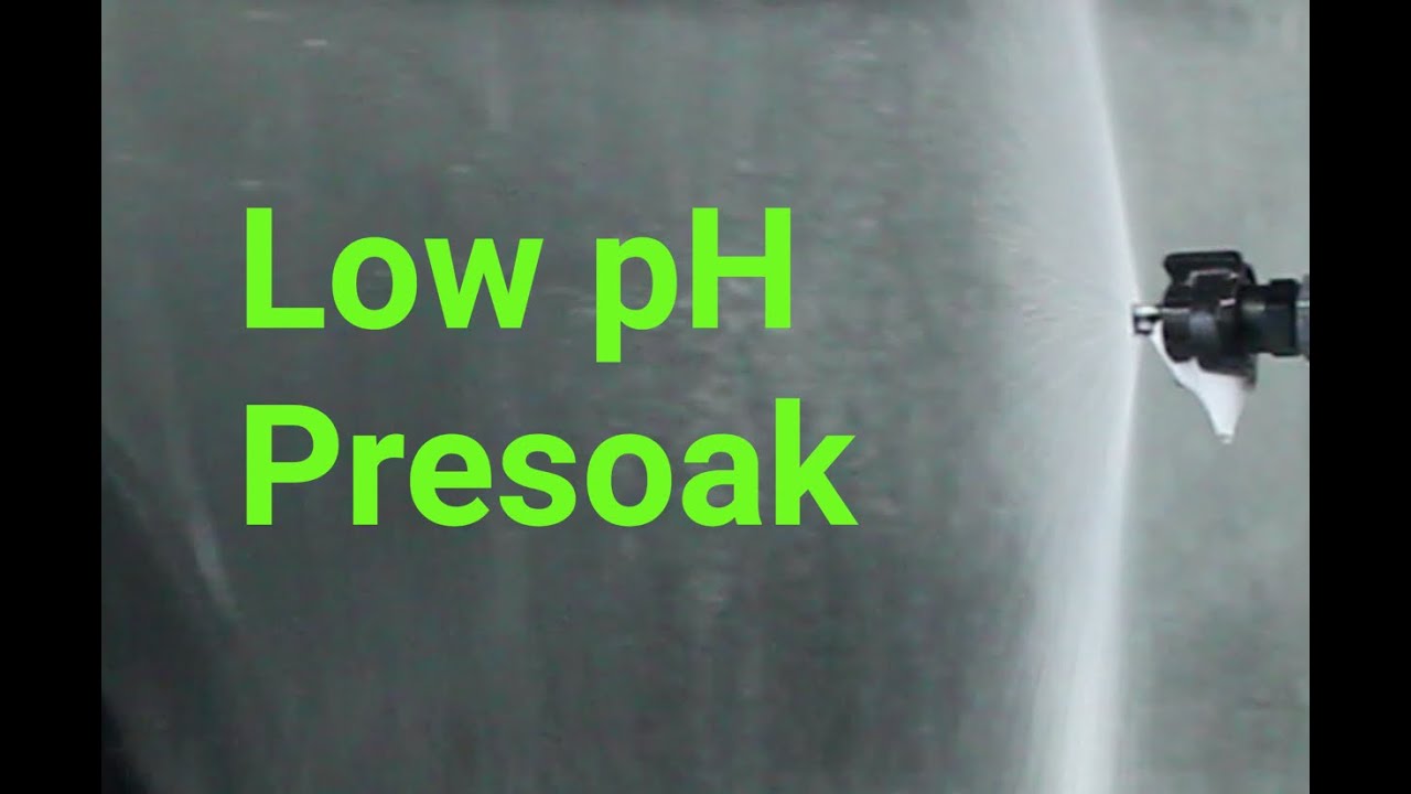 How a Low pH Presoak Helps You to #CleanBetter in a Car Wash