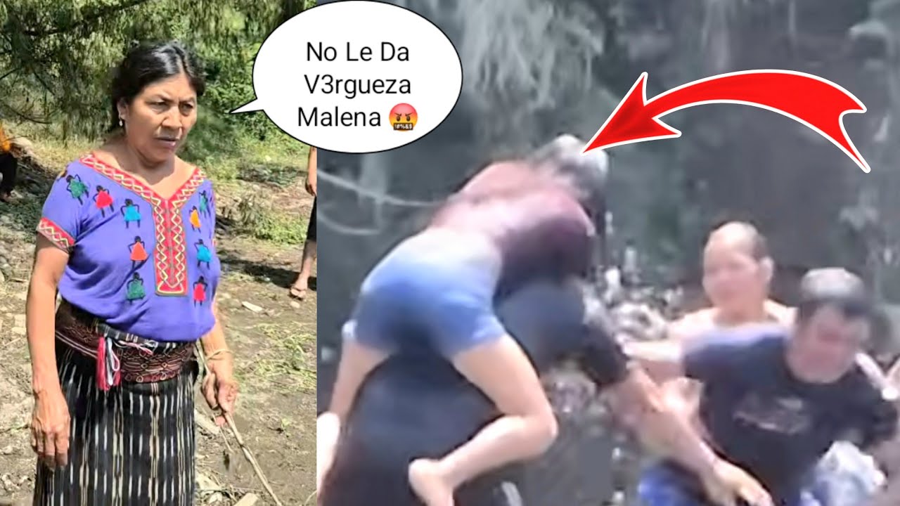 Doña Cata Asi Cacho A Malena Encima De Manguero Con Un Gran Garrote La Bajo SINV3RGU3NZA🤬