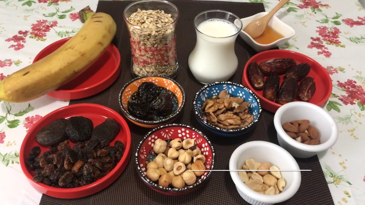 Kuru Meyveli Sağlıklı Atıştırmalık | Yulaflı Bar - Granola - Şekersiz