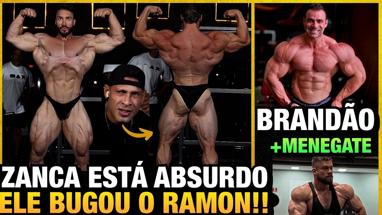 RAMON EM CHOQUE COM SHAPE DO ZANCA + BRANDÃO GIGANTE E SECO + MENEGATE IMPRESSIONA E MAIS