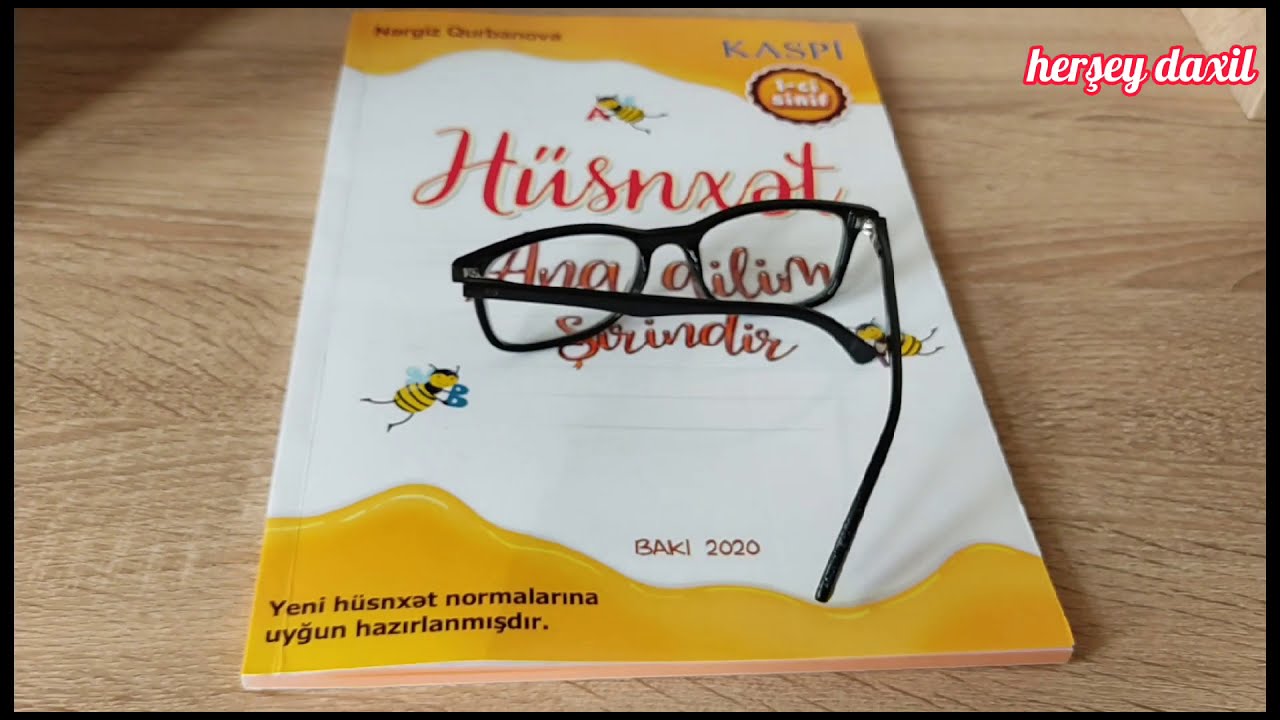 hüsnxət, məktəbəqədər, ibtidai siniflər üçün