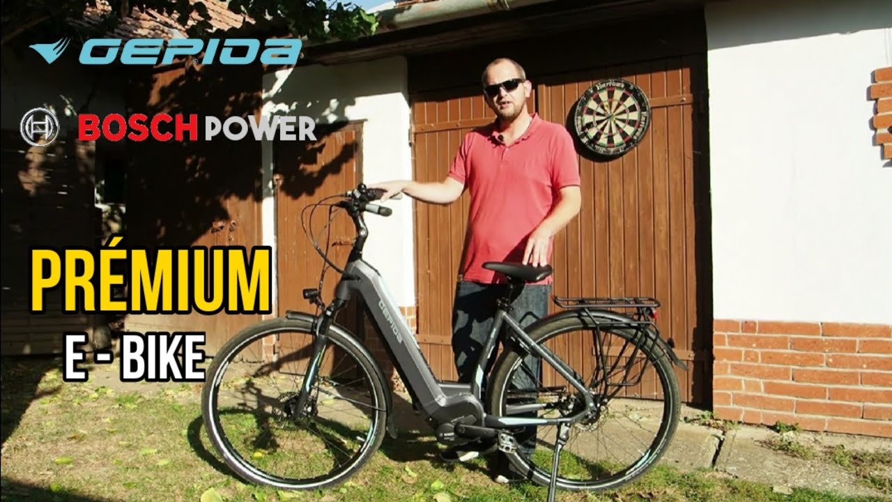 Ilyen egy prémium városi E-bike - Gepida Bonum Edge