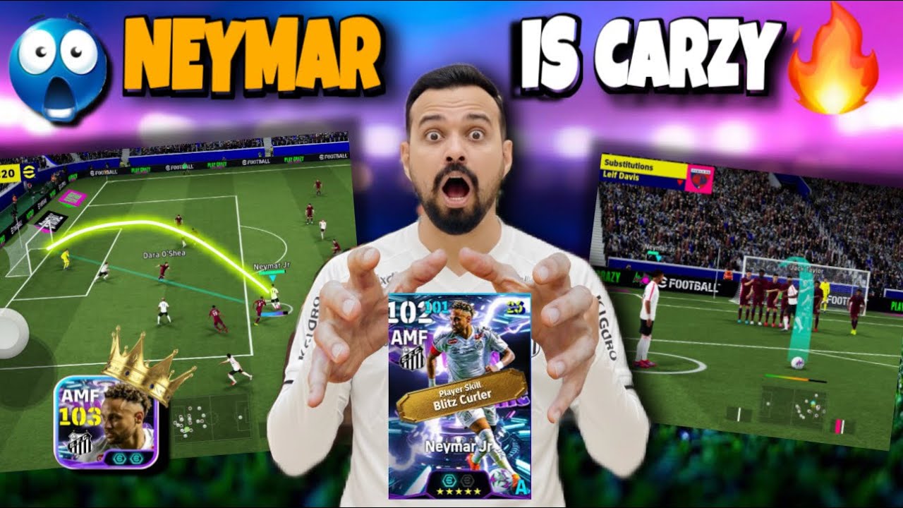 Free show time blitz neymar is beast🥶? Full  review and best Progression points🤩 || Best F2P card 🤔