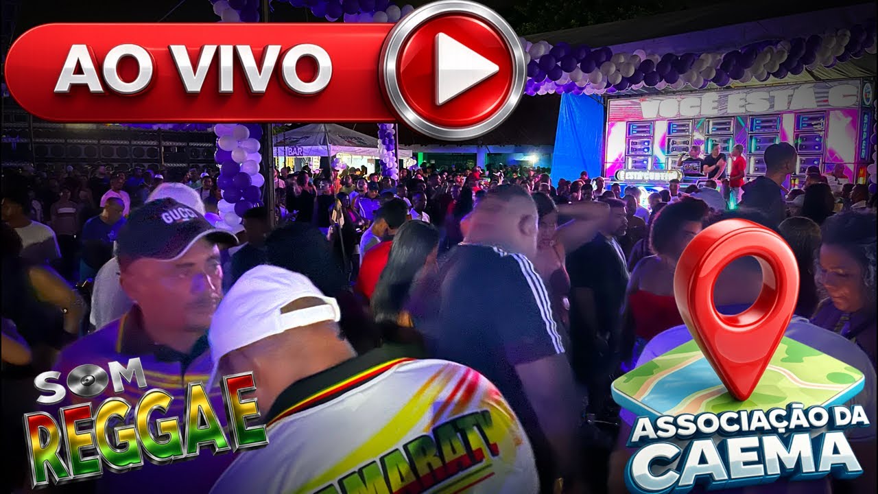 SOM REGGAE  está ao vivo! FESTA DE ESTREIA DO DJ MISTER BROWN NA ITAMARATY.