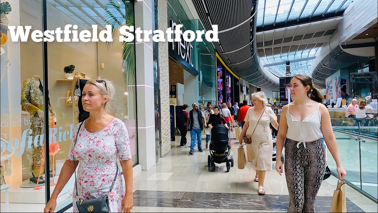 STRATFORD WESTFIELD CITY MALL || ENGLAND || 4K[HDR]#ukstreetwalker