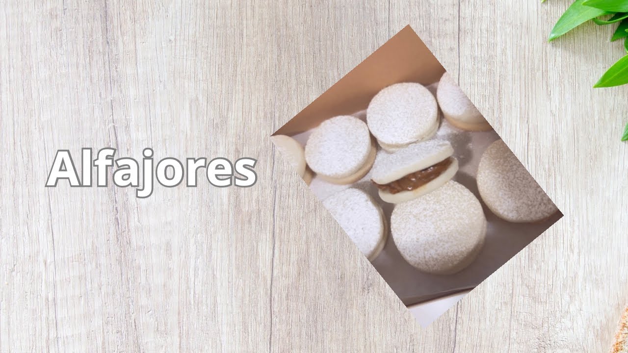Alfajores rellenos de dulce de leche | Receta fácil paso a paso