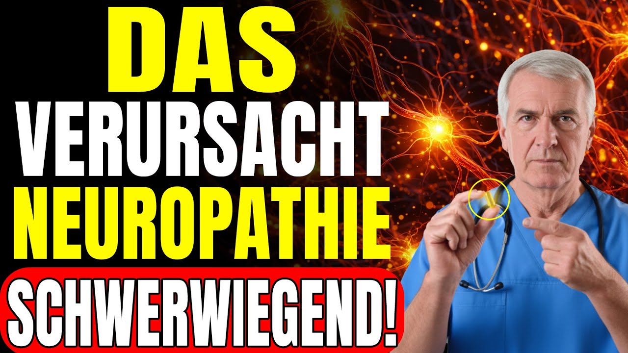 Das SCHLIMMSTE GIFT, das deine NERVEN ZERSTÖRT und schwere Neuropathie verursacht