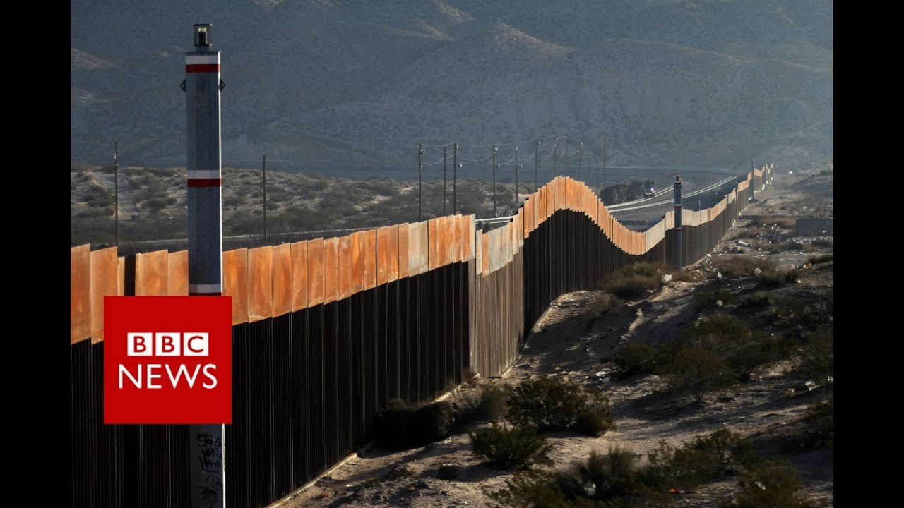 Life in the Shadow of US-Mexico border Wall - BBC News