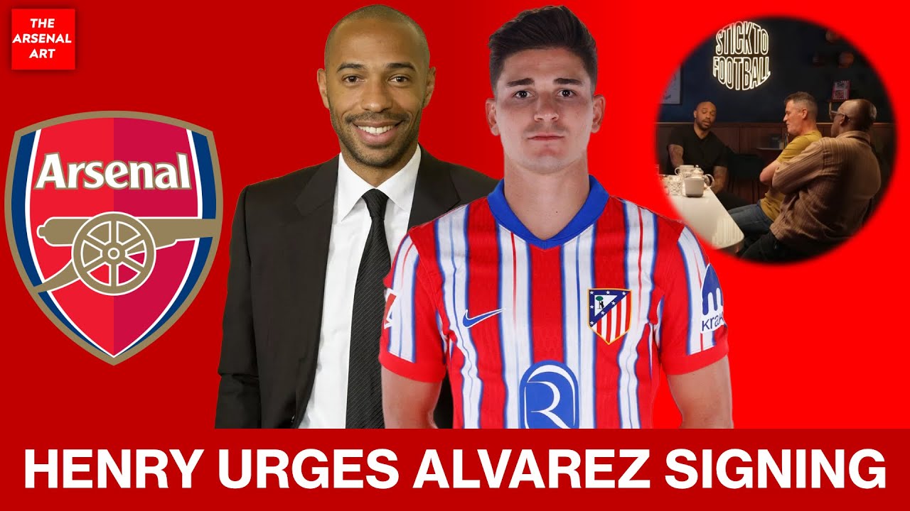 Thierry Henry URGES Arsenal To Sign Julian Alvarez 💫 | Henry Questions Mikel Arteta 👀