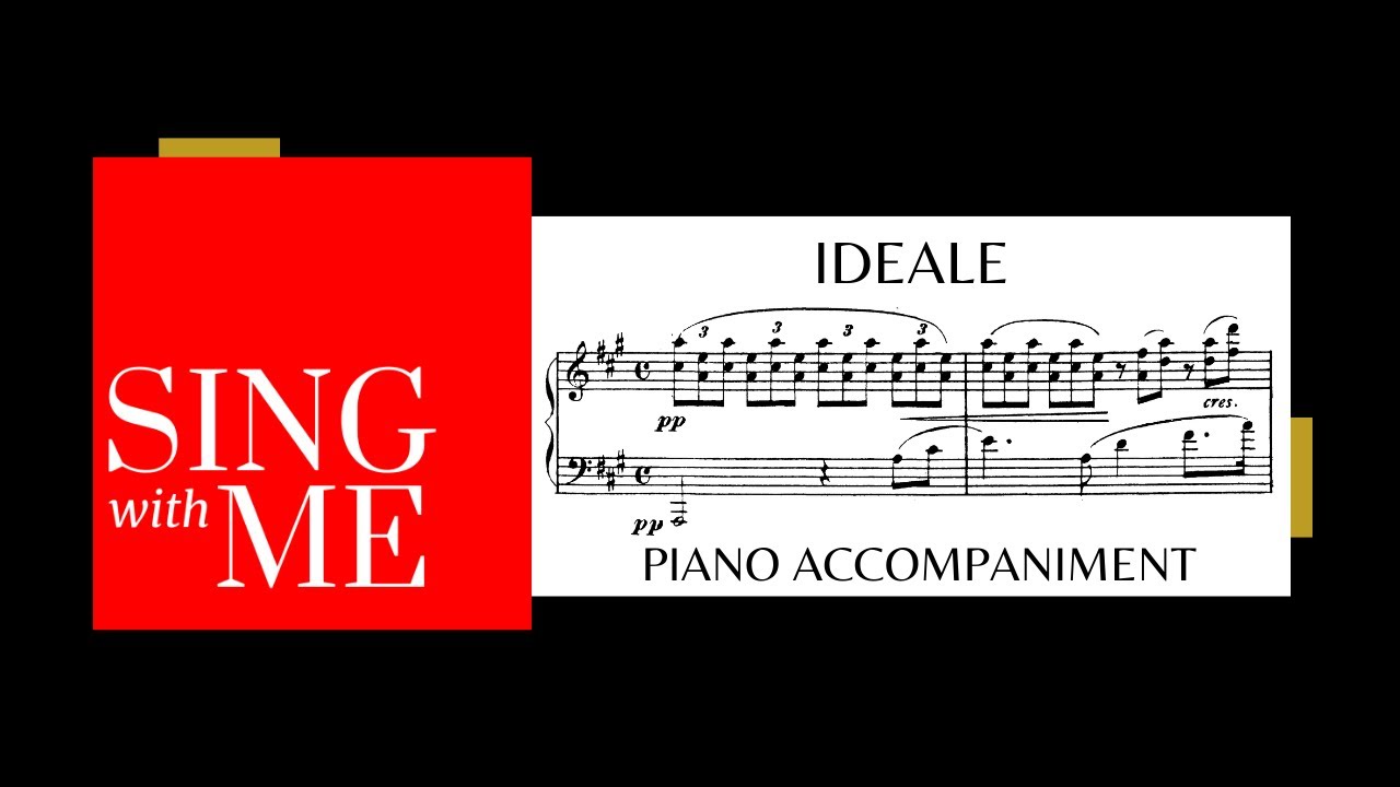 Ideale - Tosti - Accompaniment high voices