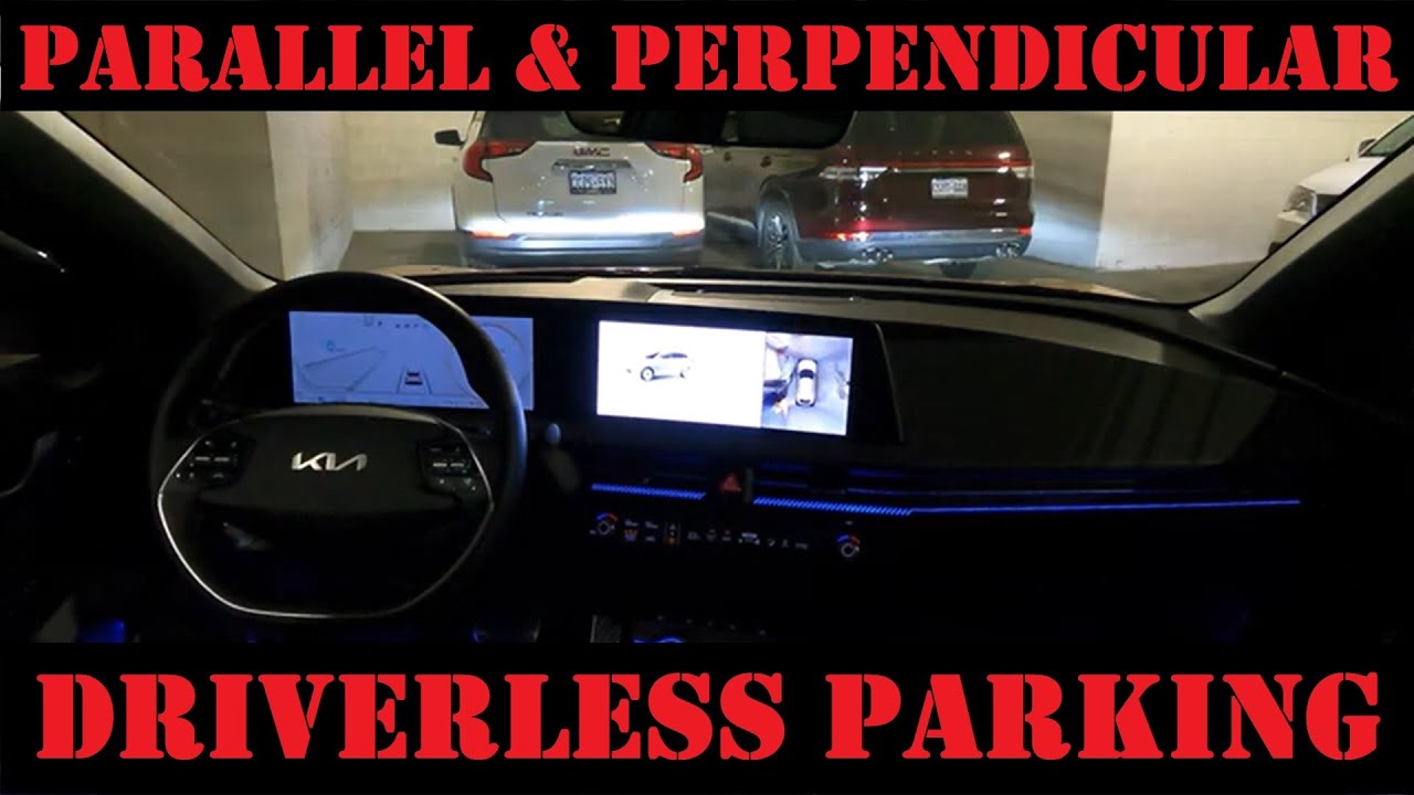 How To: 2022 Kia EV6 Remote (Driverless) and Smart Parking with interior and exterior view