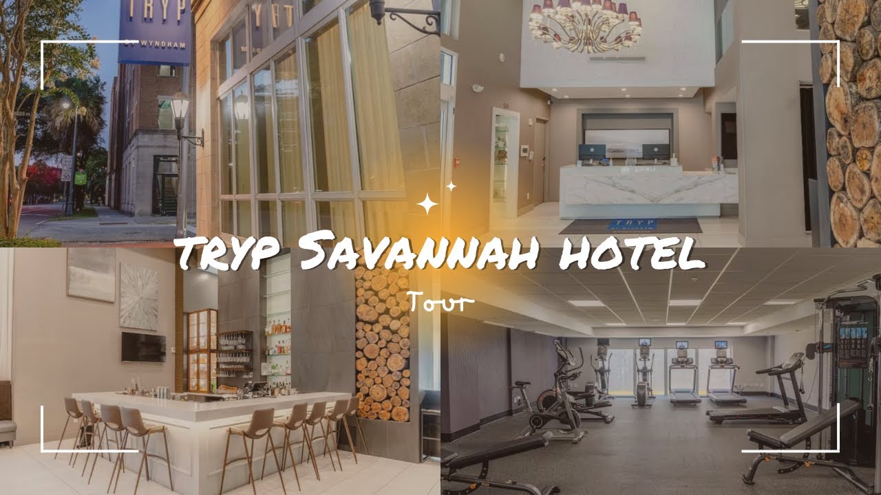 Travel Vlog: TRYP Savannah Hotel tour suite 332 | Historic District | Savannah Georgia Vlog
