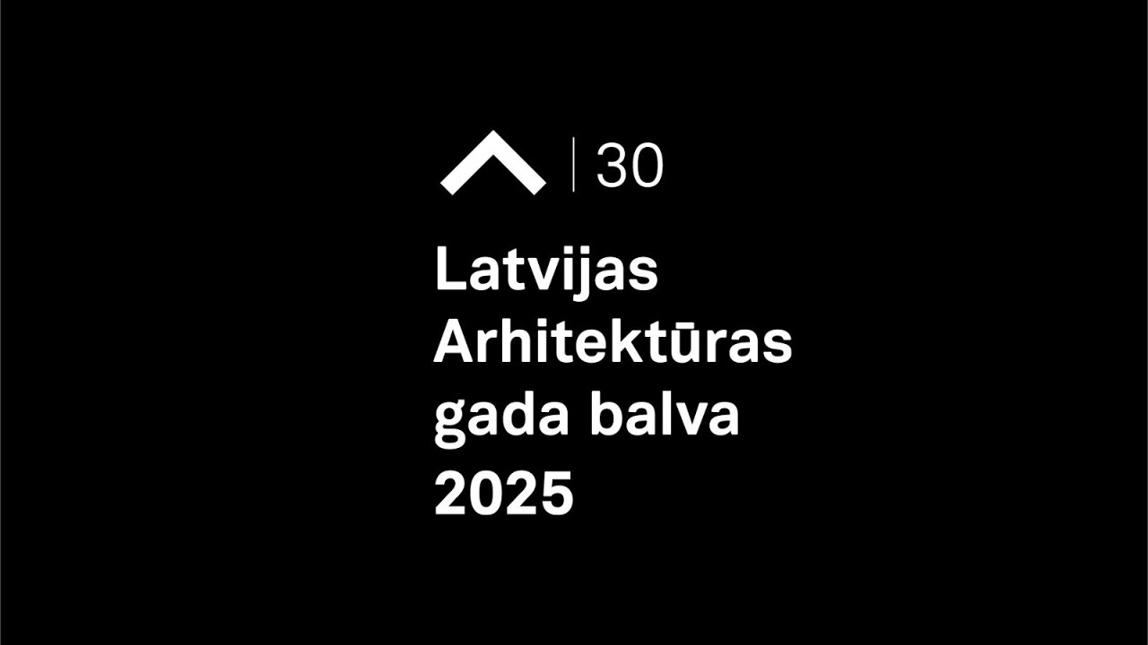 Latvijas Arhitektūras gada balvas 2025 apbalvošanas ceremonija
