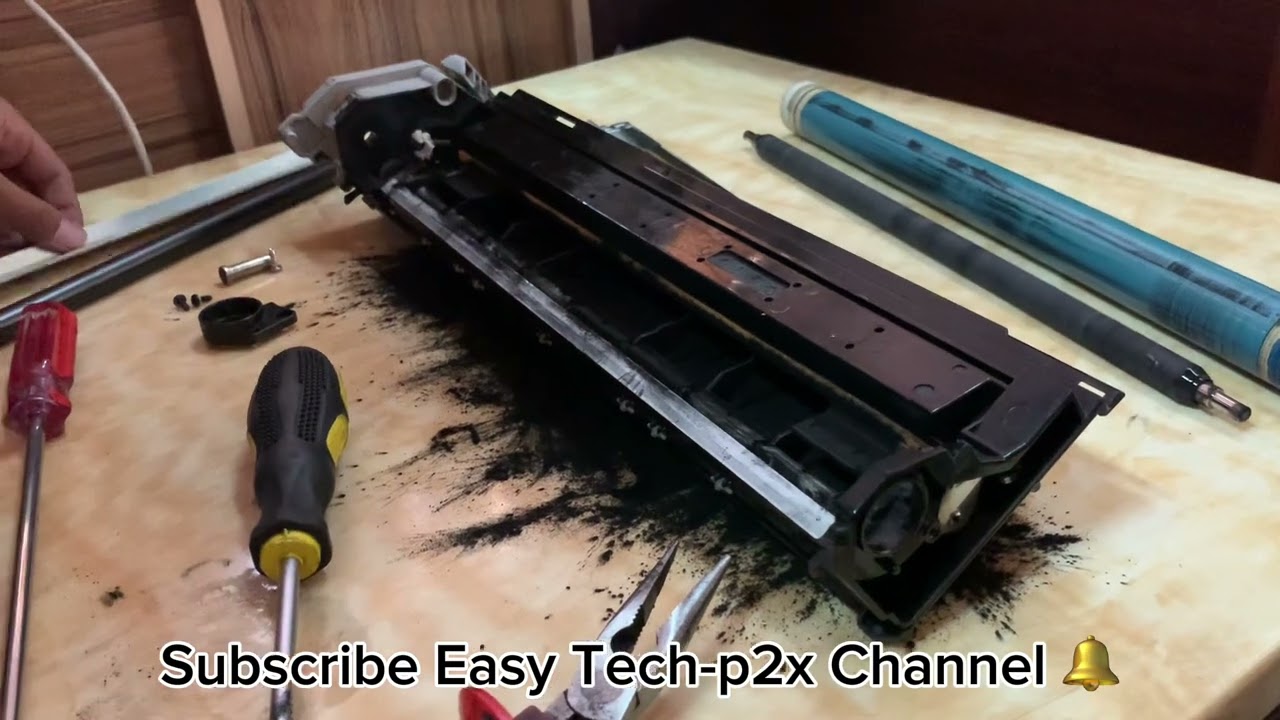 How Can Change Drum & Cleaning Blade & Primary Charge Roller of canon IR  2318 #windowscomputer