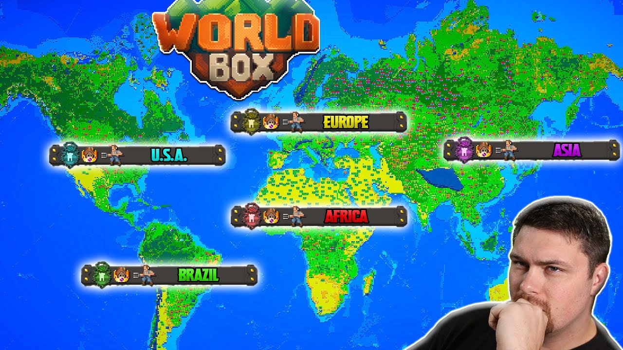 I Gave Earth to Competing Human Groups – This Is How It Ended (WorldBox)