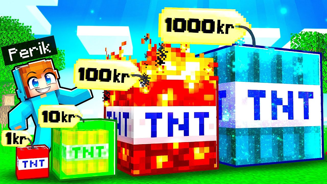 Minecraft, Men Man Kan Köpa OP TNT..