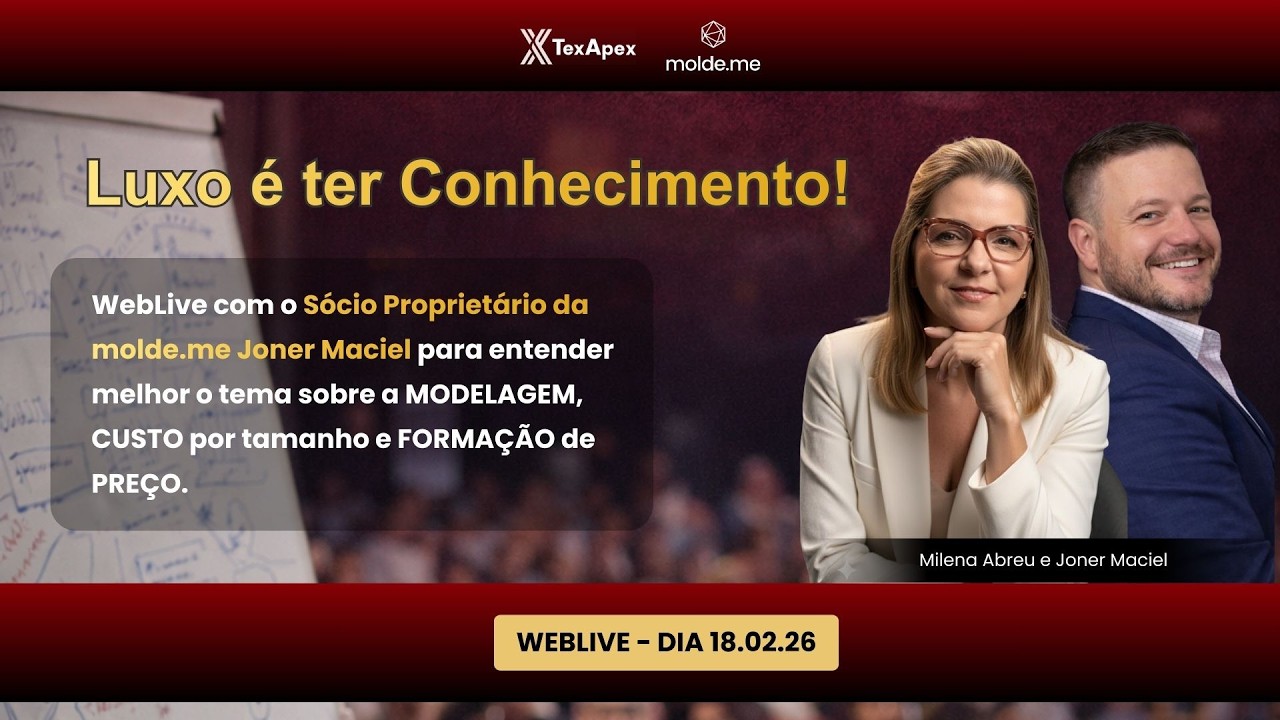 Como a Modelagem impacta diretamente no PREÇO da sua peça | Milena Abreu & Joner Maciel Molde.me
