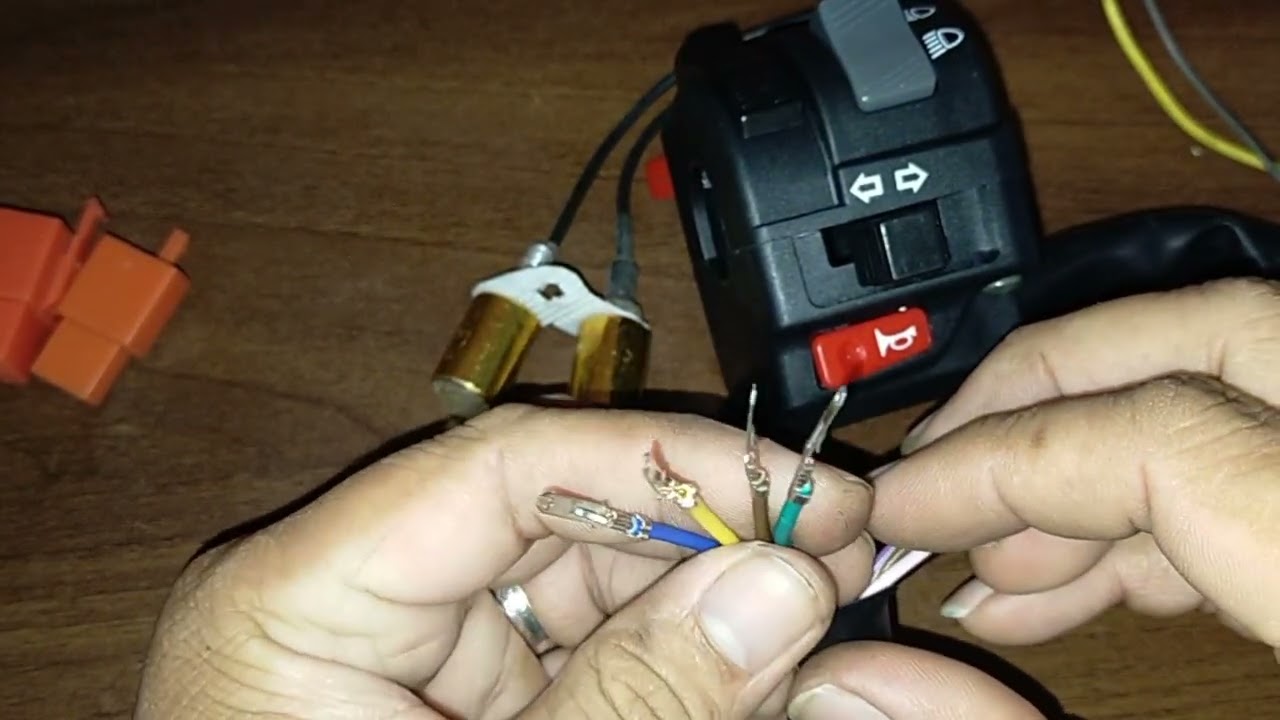 Ayoto vixion handle switch wiring color coding