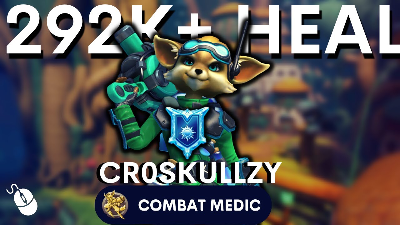 292K+ Healing Gigachad Pip CR0skullzy (Diamond) Paladins pip Competitive