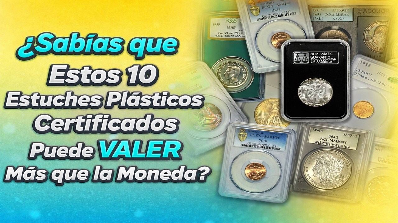 .¿Sabías que Estos 10 Estuches Plásticos Certificados Puede VALER Más que la Moneda?