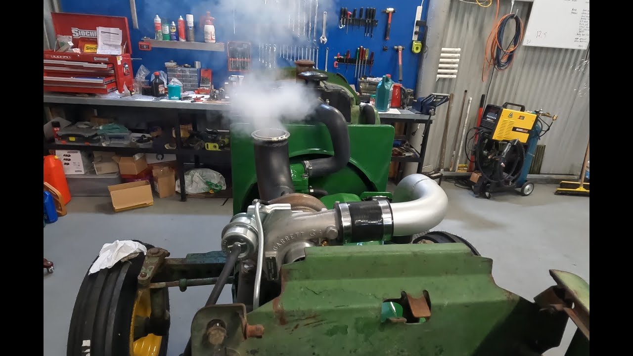 John Deere, часть 4, восстановление. Работает.