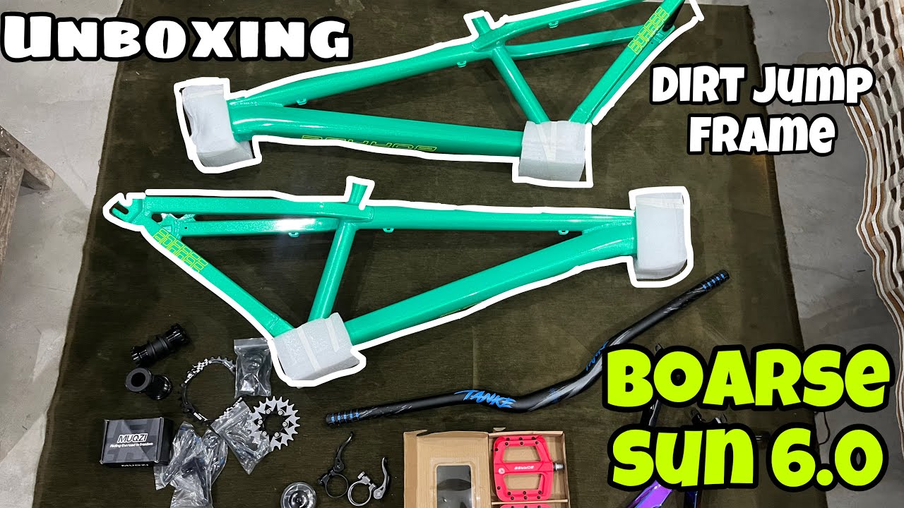 Unboxing Boarse Sun 6.0 | Dirt Jump Frame | India